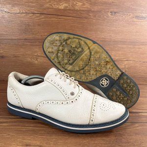 G/Fore Saddle Gallivanter White Leather Golf Shoes Men’s Size 12